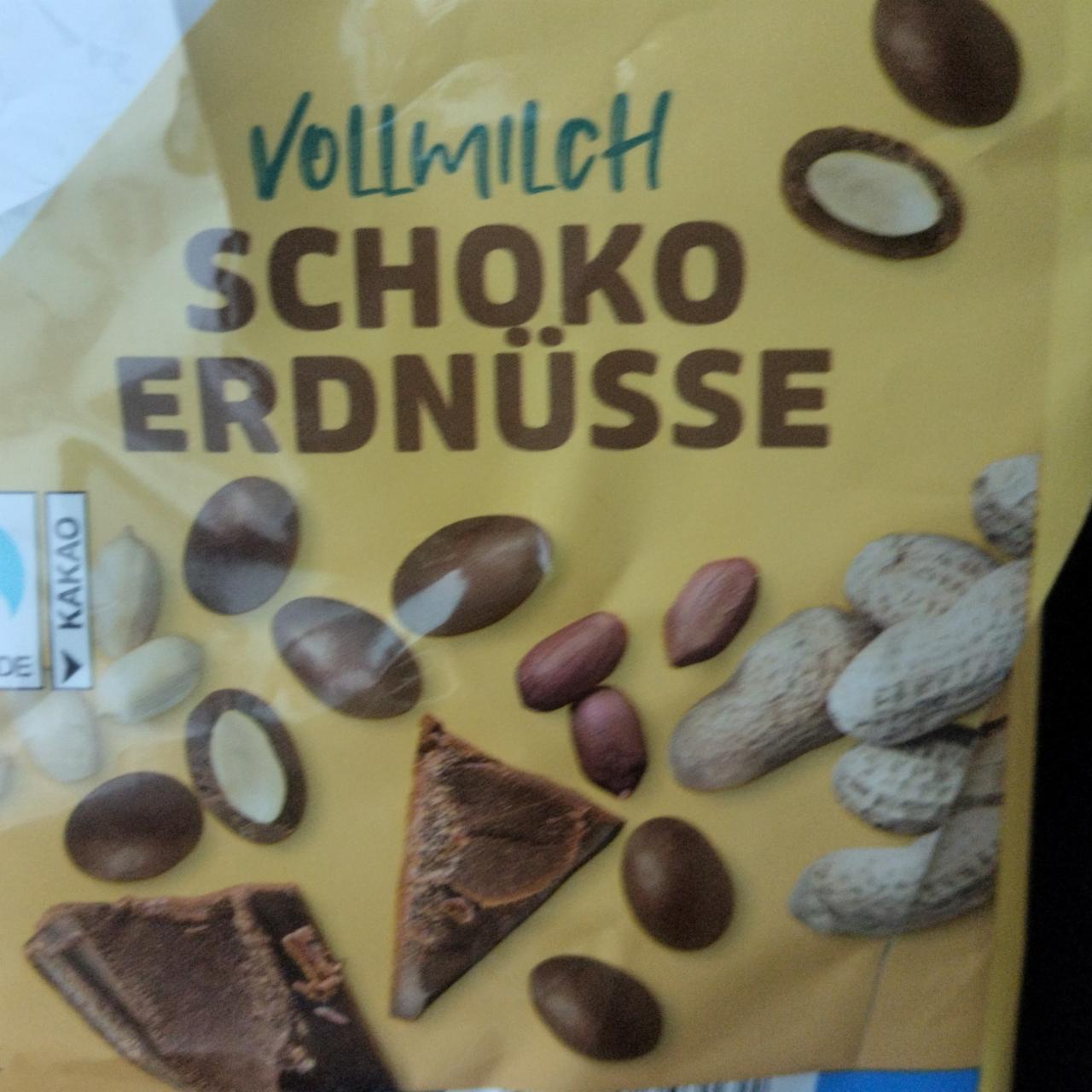 Фото - Pražené arašídy v extra mléčné čokoládě Vollmilch