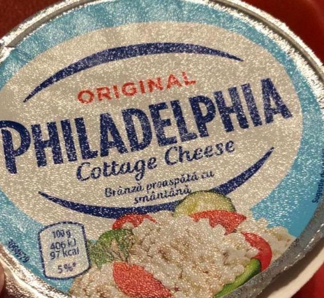 Фото - Сир Філадельфія зернистий Cottage Cheese 18.7% Philadelphia