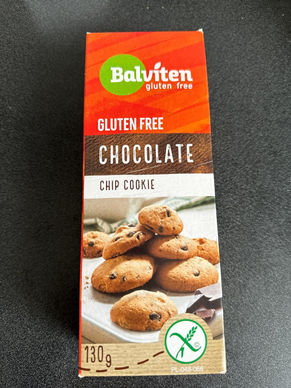 Фото - Печиво з шоколадною крихтою без глютену Chocolate Chip Cookie Balviten