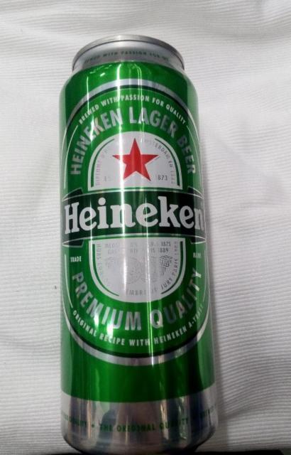 Фото - Пиво 5% світле фільтроване пастеризоване Heineken