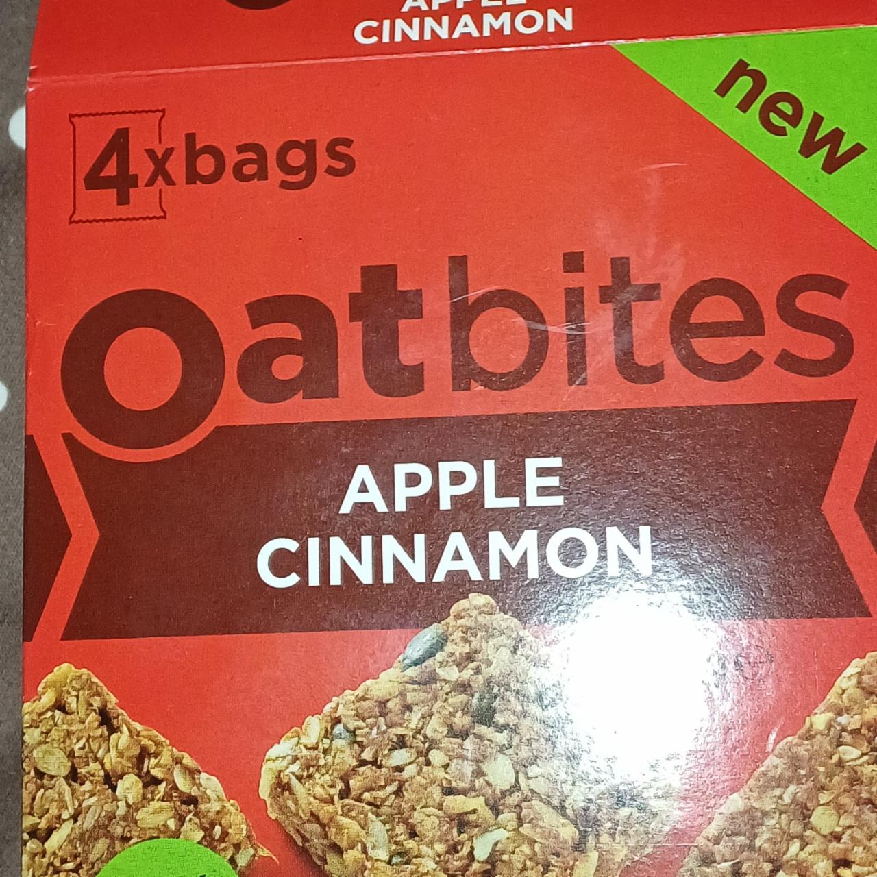 Фото - Батончик злаковий Apple Cinnamon Oatbites