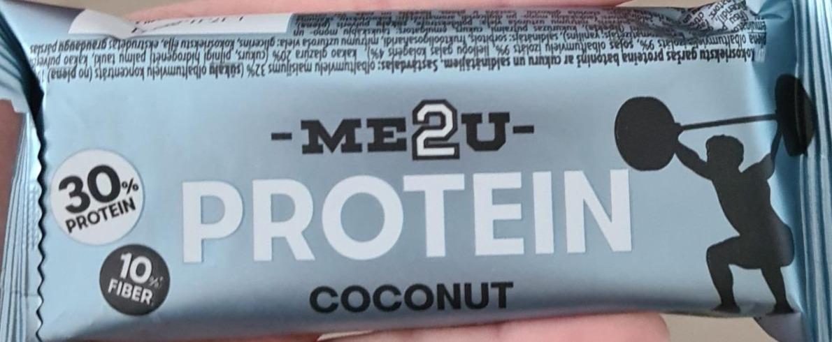 Фото - Батончик протеїновий 30% Protein Bar Coconut Me2u