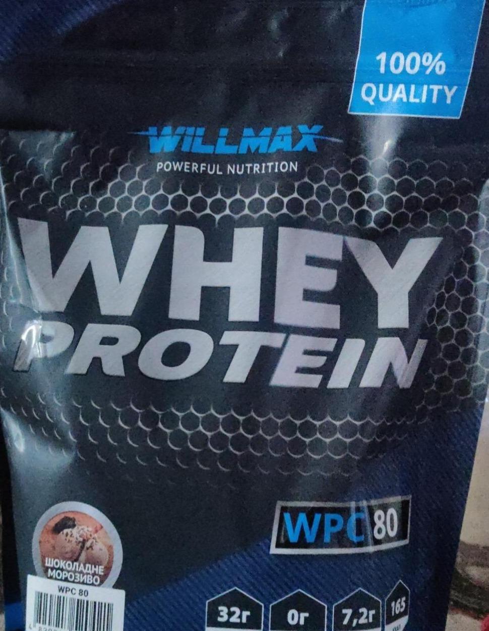 Фото - Протеїн Whey Protein Шоколадне морозиво WPC 80 WillMax
