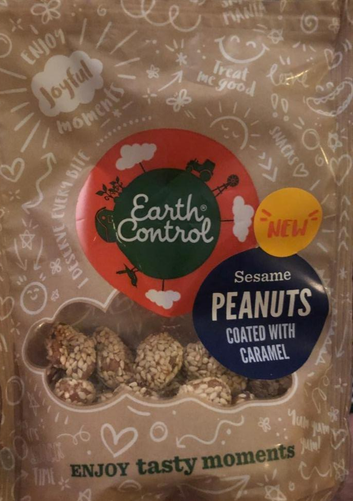 Фото - Sesame Peanuts Coated with caramel Earth Control