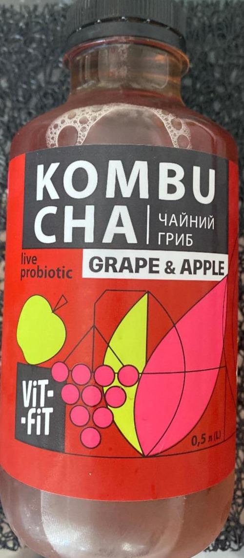 Фото - Комбуча Grape&Apple Vit-Fit