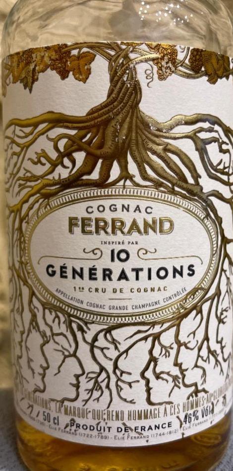 Фото - Коньяк Ferrand 10 Generations 1er Cru Cognac Ferrand