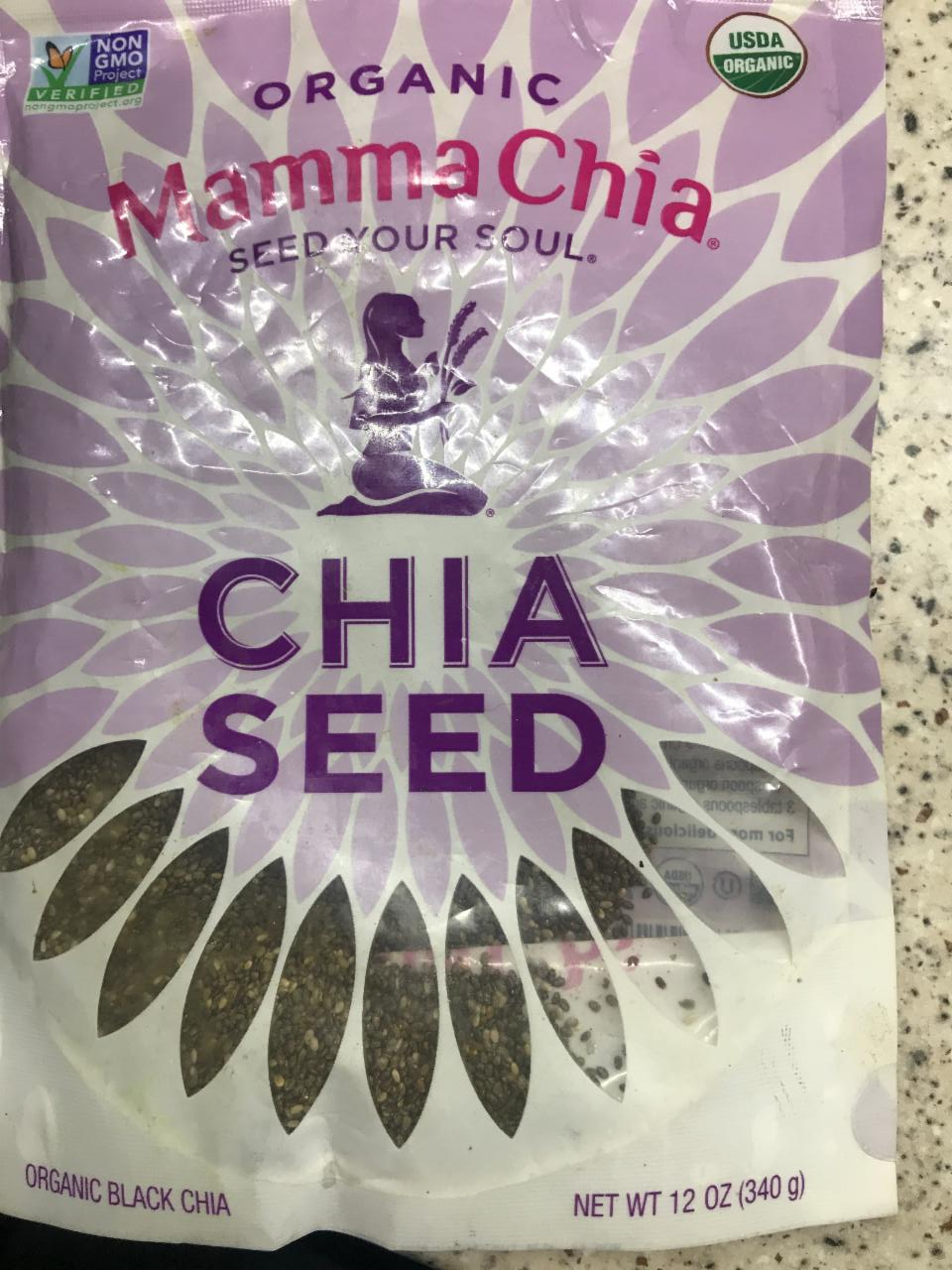 Фото - organic black chia seed Mamma Chia