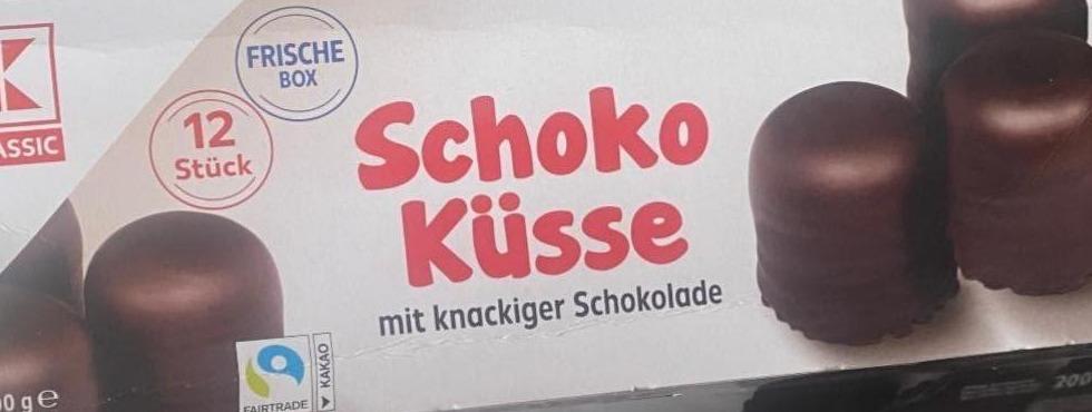 Фото - Цукерки Шоколадні поцілунки Schokoküsse K-Classic