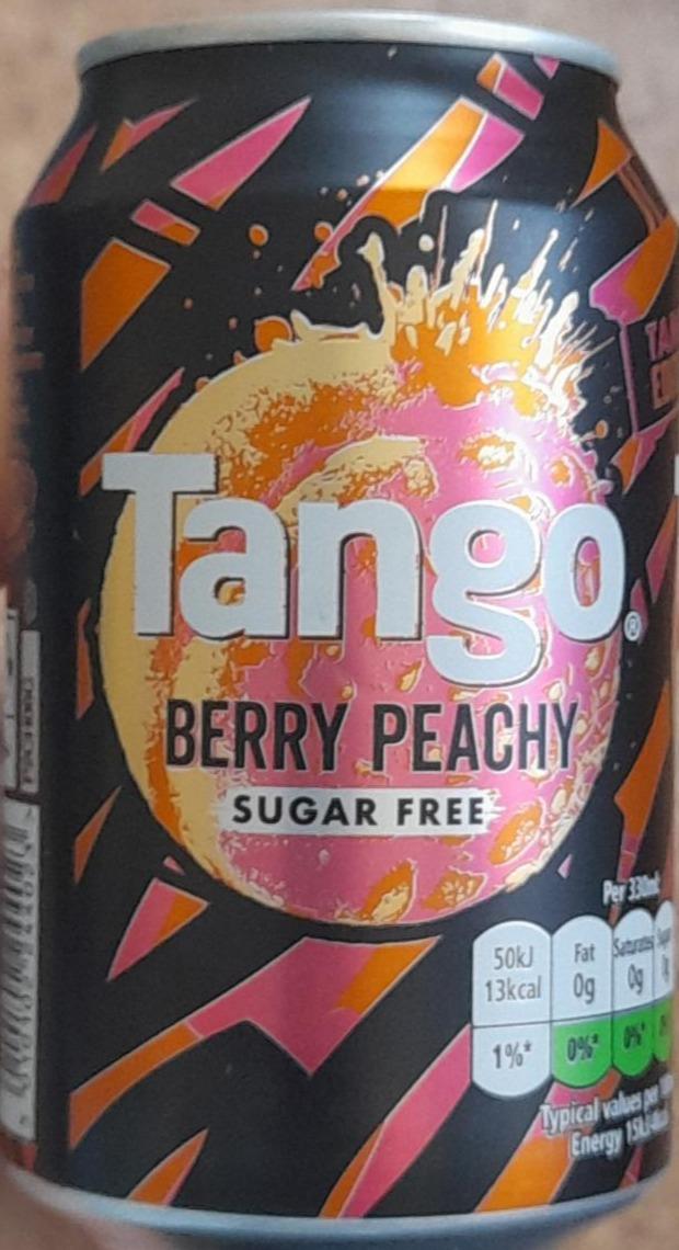 Фото - Напій безалкогольний газований без цукру Berry Peachy Sugar Free Tango