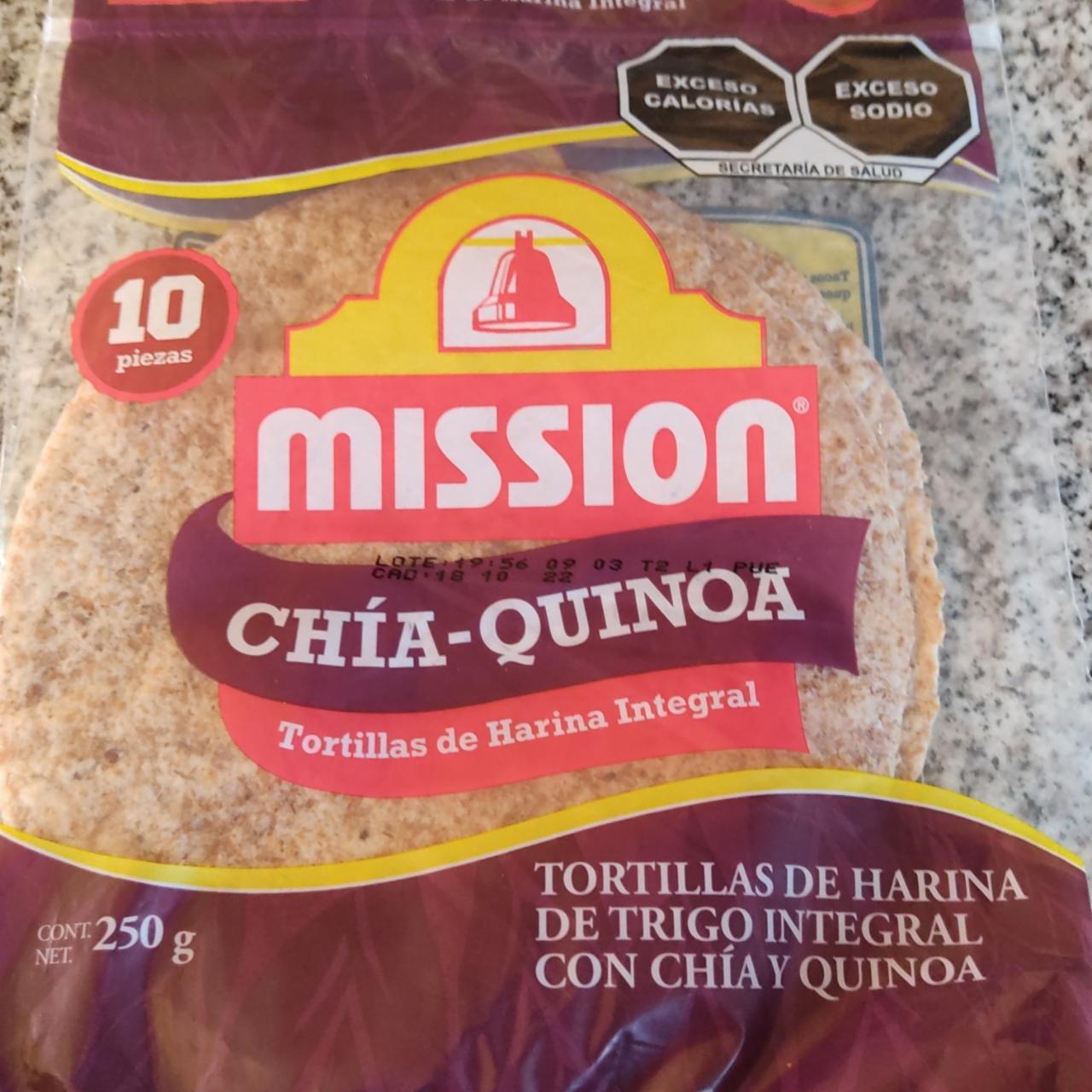 Фото - Лаваш мексиканский Chia-Quinoa Mission