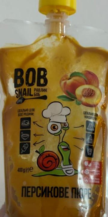 Фото - персикове пюре Bob snail (Равлик Боб)