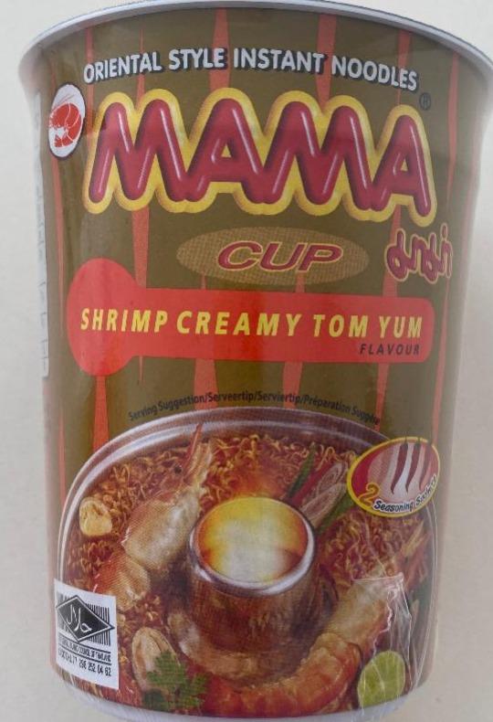 Фото - Локшина швидкого приготування МАМА зі смаком креветок Tom Yum