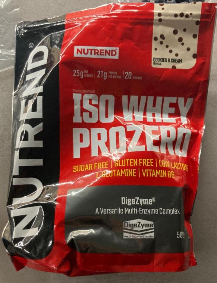 Фото - сироватковий протеїн печиво і вершки whey prozero Nutrend