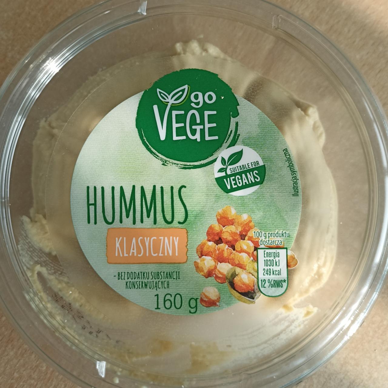Фото - Hummus klasyczny Go Vege