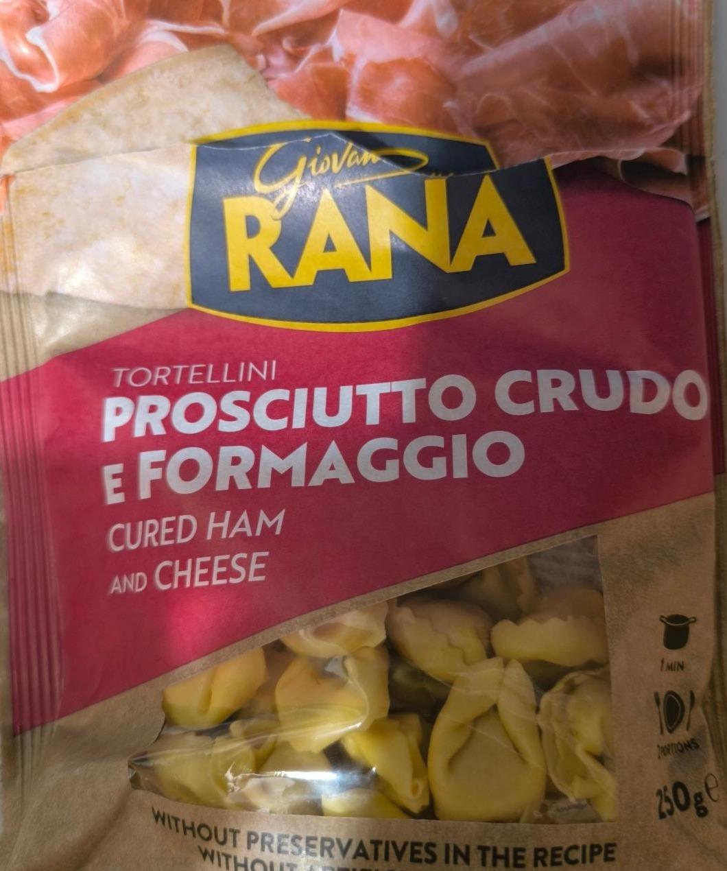 Фото - Tortelini prosciutto crudo e formaggio Giovanni Rana