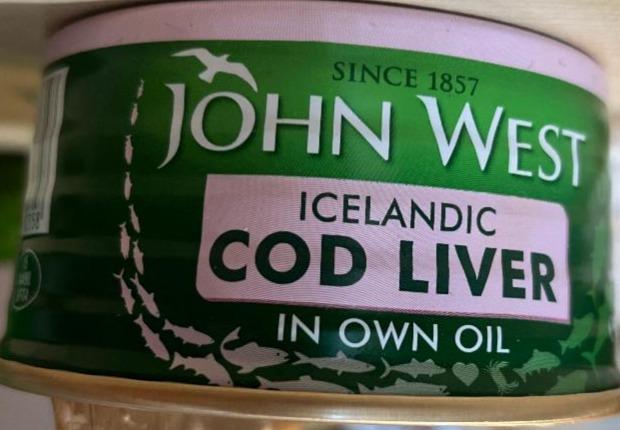 Фото - Печінка тріски Icelandic Cod Liver John West