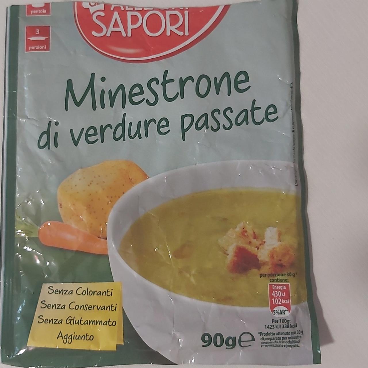 Фото - Суп швидкого приготування Minestrone Allegri Sapori