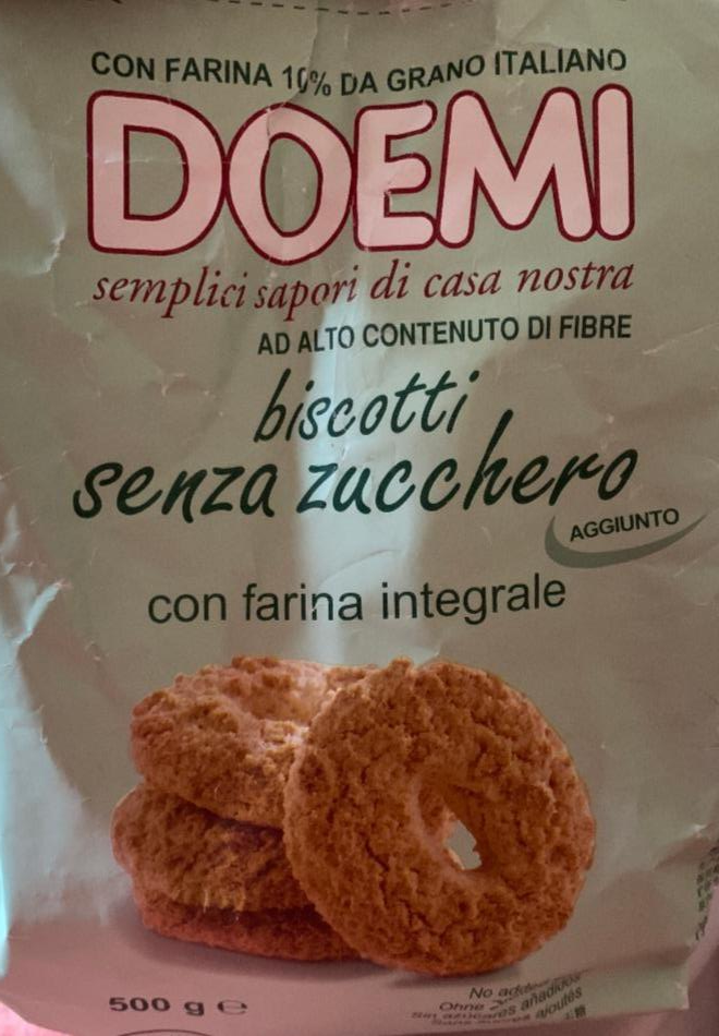 Фото - Цілісне пісочне печиво без додавання цукру Doemi