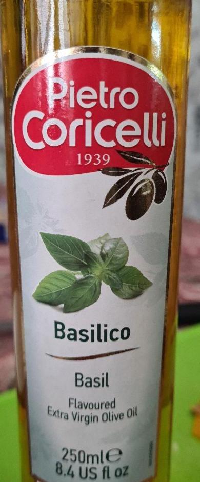 Фото - Оливкова олія зі смаком базиліка Pietro Coricelli