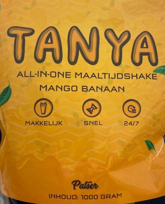 Фото - Замінник їжі All-in-one Maaltijd Shake Mango Banaan Patser