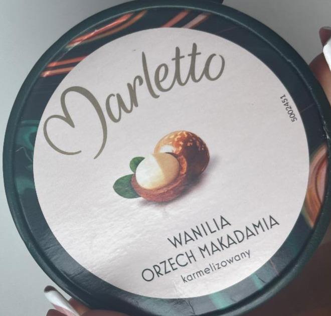 Фото - Морозиво ванільне з горіхом макадамія Marletto