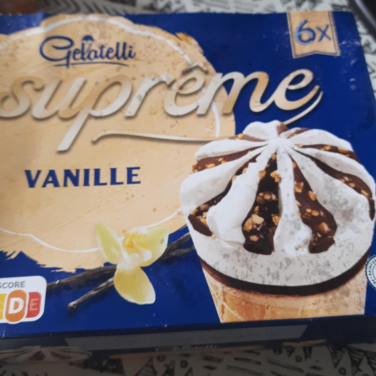 Фото - Морозиво ванільне Vanille Supreme Gelatelli