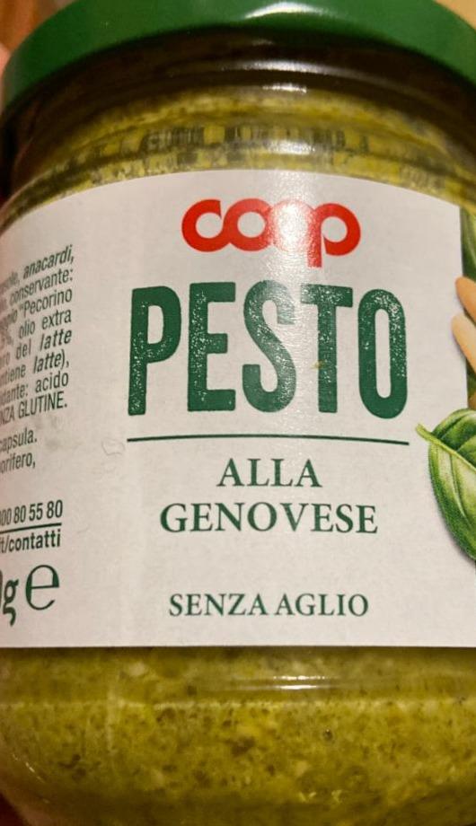 Фото - Pesto alla Genovese senza aglio COOP