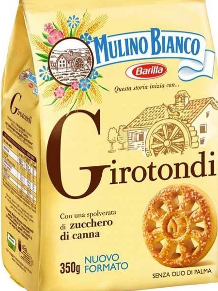 Фото - Girotondi con granelli di zucchero di canna Mulino Bianco