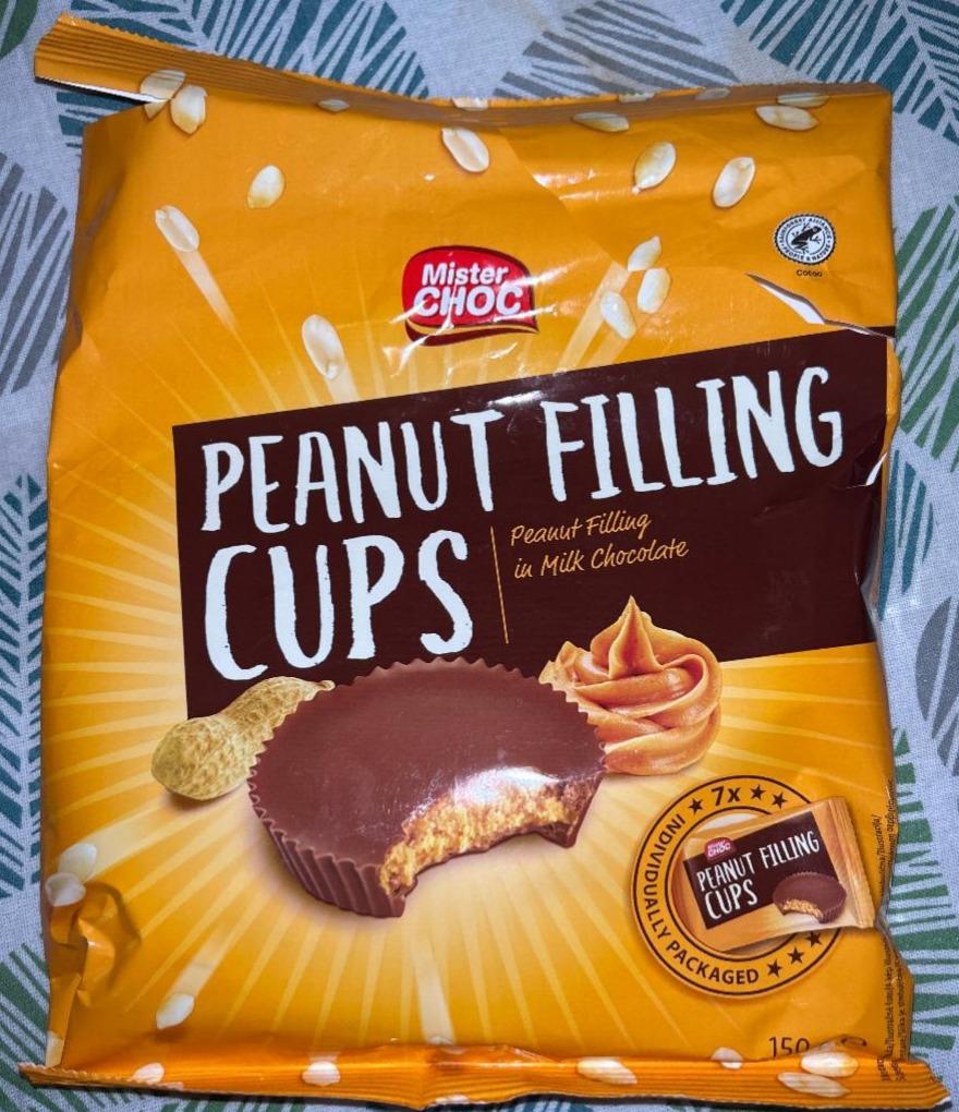 Фото - Корзинки з арахісовою пастою Peanut Butter Cups Mister Choc