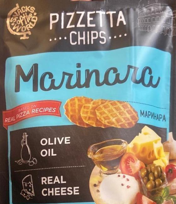 Фото - Снеки хрусткі Marinara Pizzetta Chips Snacks of the World Снеки Світу