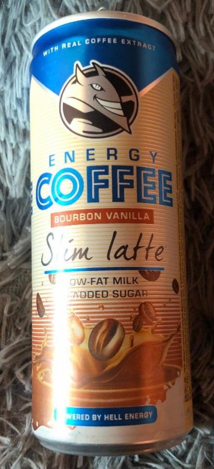 Фото - ENERGY COFFEE bourbon vanilla slim latte low-fat milk no added sugar Hell