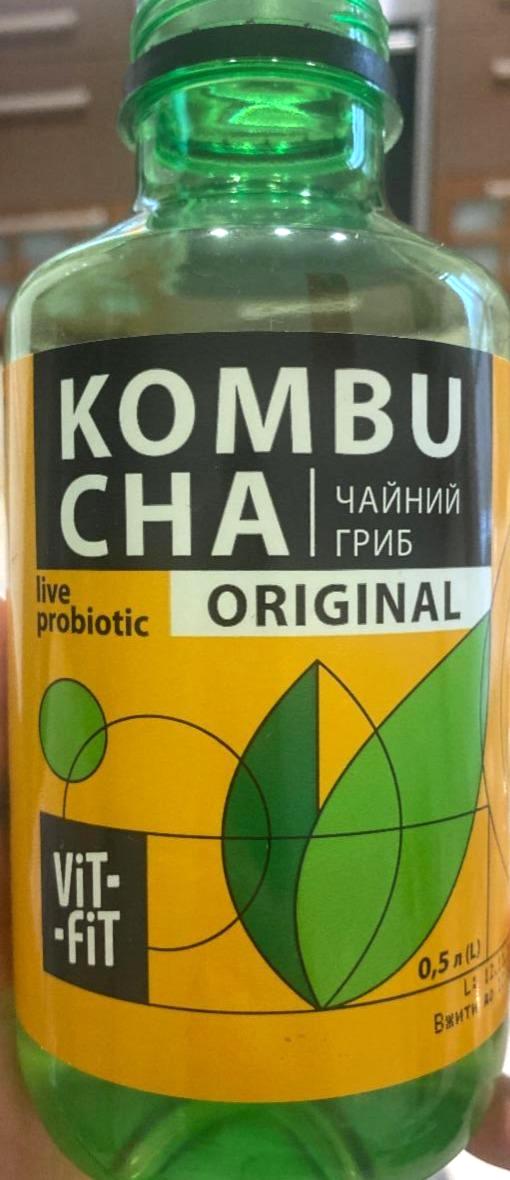 Фото - Напій бродіння Чайний гриб Kombucha Original Vit-Fit