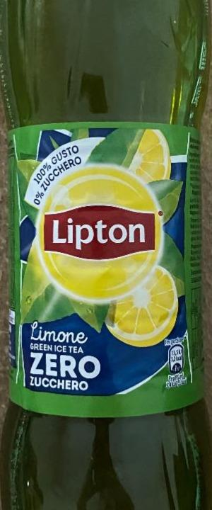 Фото - Лимонний зелений холодний чай без цукру Lipton