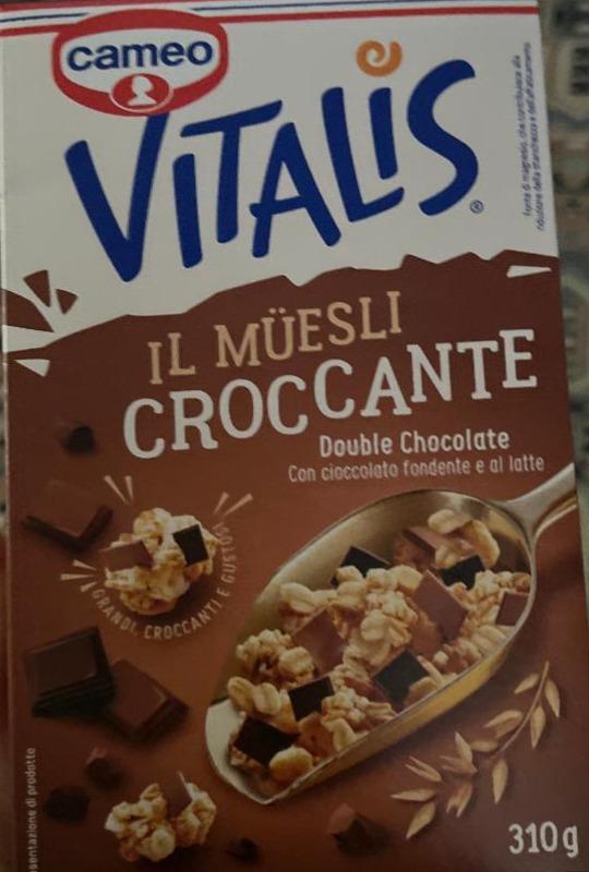 Фото - Vitalis il muesli crocante double chacolate Cameo