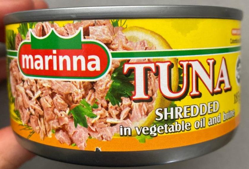 Фото - Tuna shredded in vegetable oil Marinna