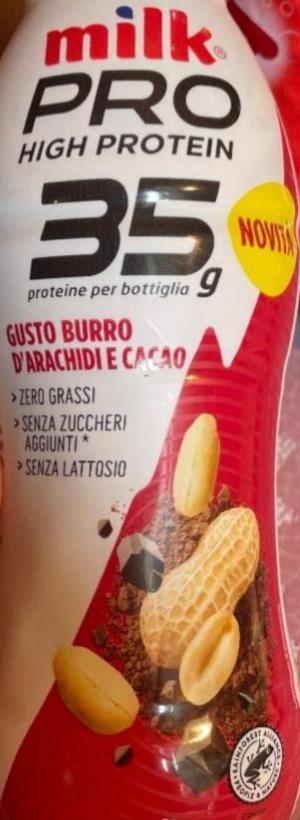 Фото - Молоко з високим вмістом білка Gusto Burro d'Arachidi e Cacao High protein