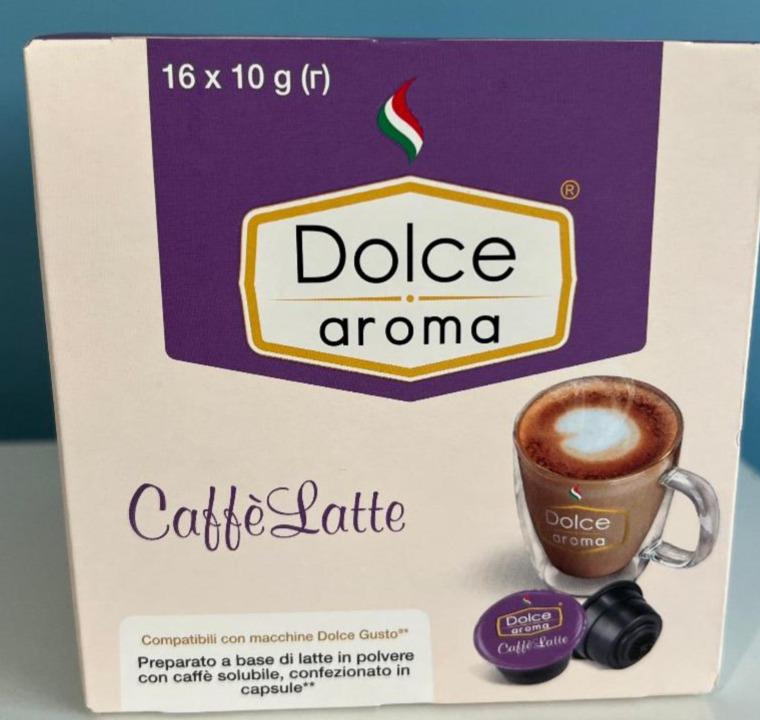 Фото - Напій кавовий розчинний Caffe Latte Dolce Aroma