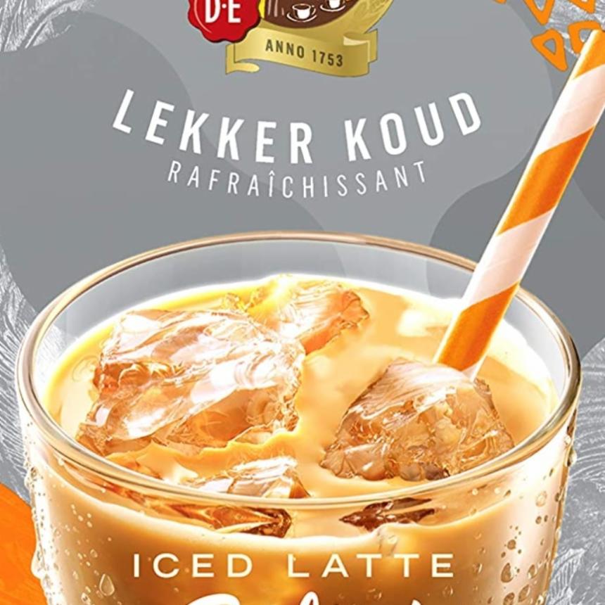 Фото - Розчинна кава Nice Cold Iced Latte Солена Карамель Douwe Egberts