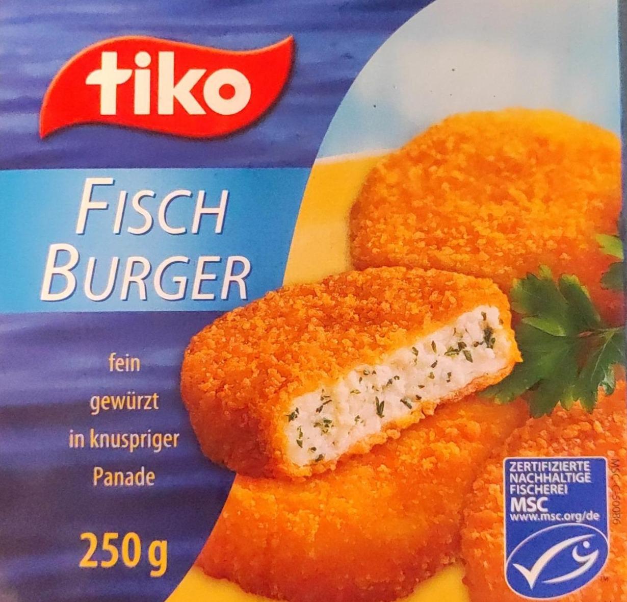 Фото - Тіко Фішбургер Fisch Burger Tiko