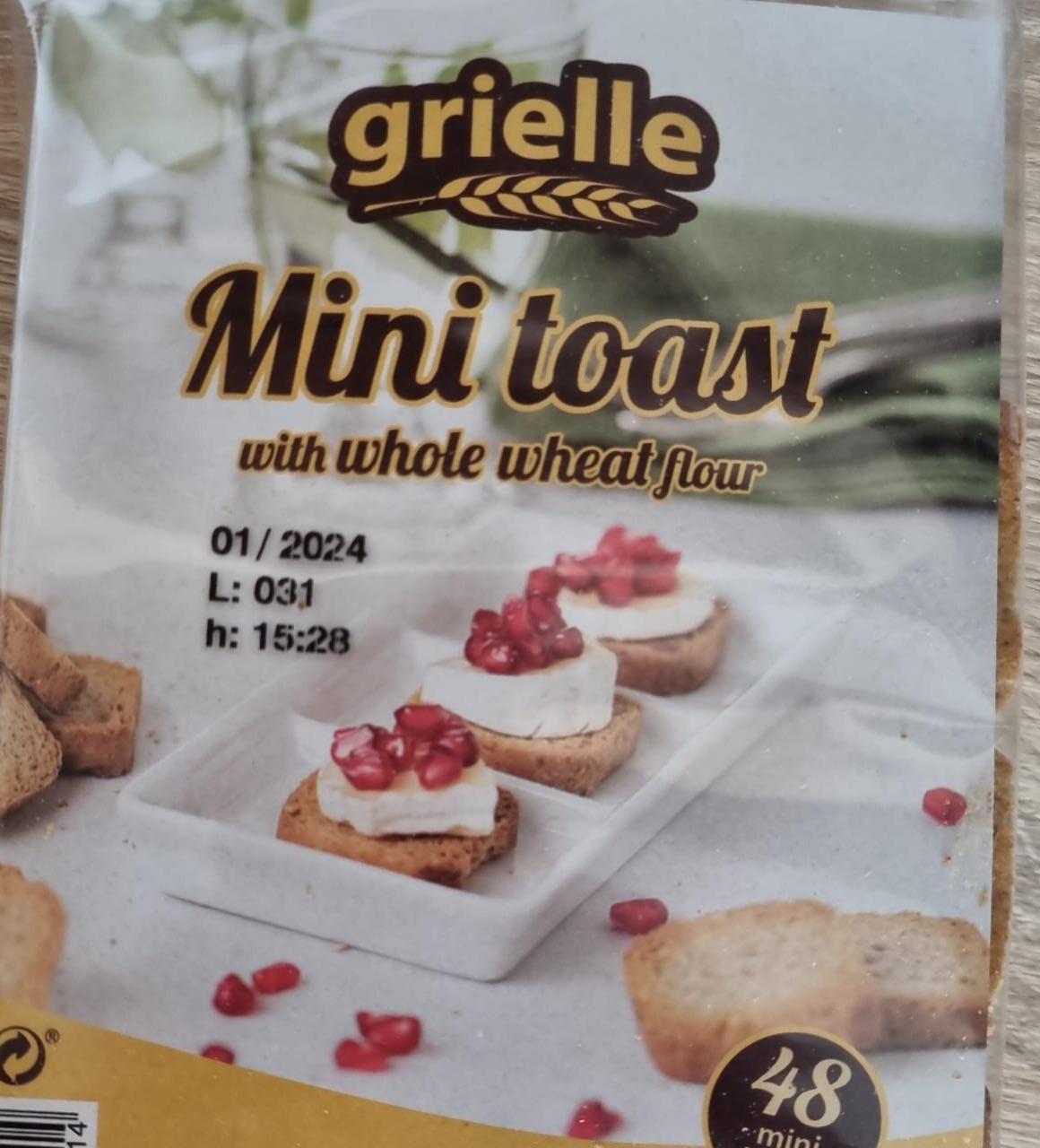Фото - Mini toast with whole wheat flour Grielle