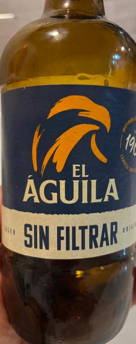 Фото - Пиво нефільтроване El Aguila