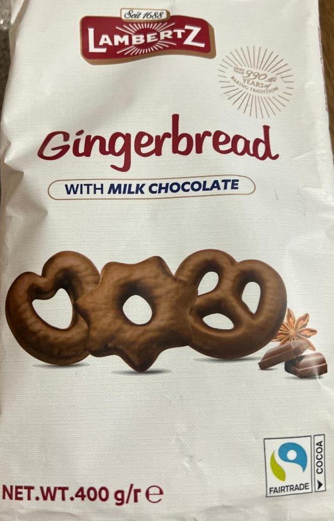 Фото - Gingerbread With Milk Chocolate LambertZ
