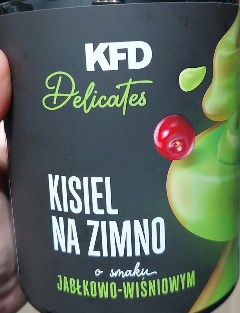 Фото - Kisiel na zimno o smaku jabłkowo-wiśniowym KFD Delicates