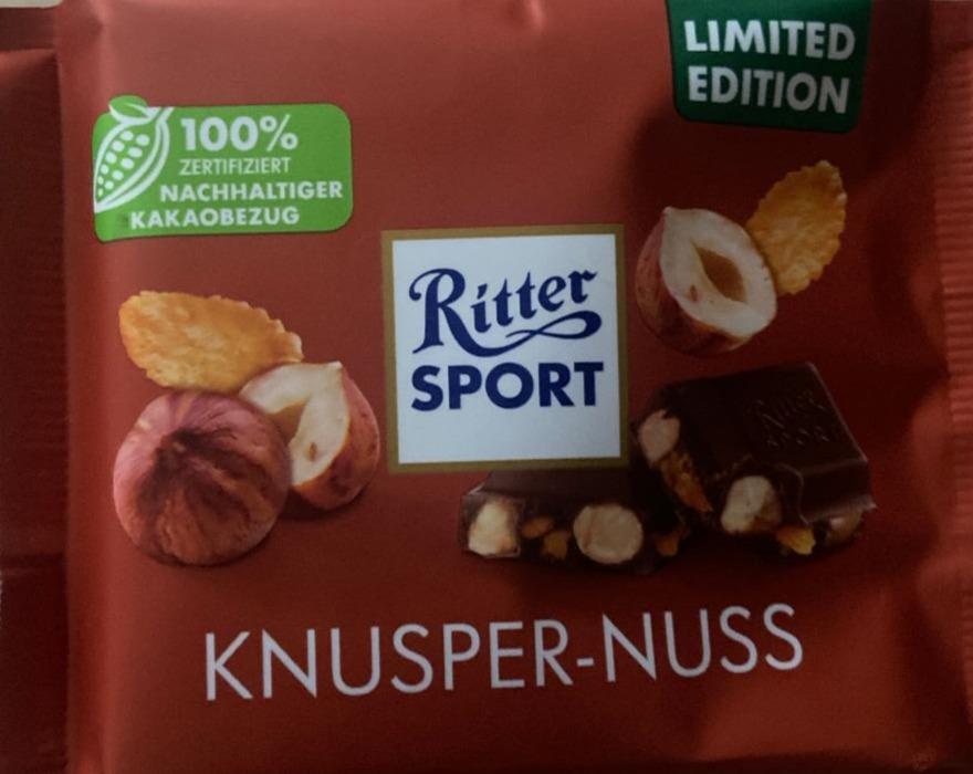Фото - Knusper-Nuss Ritter Sport