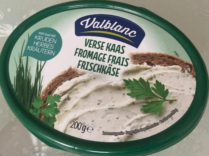 Фото - Вершковий сир Verse kaas frischkäse Valblanc