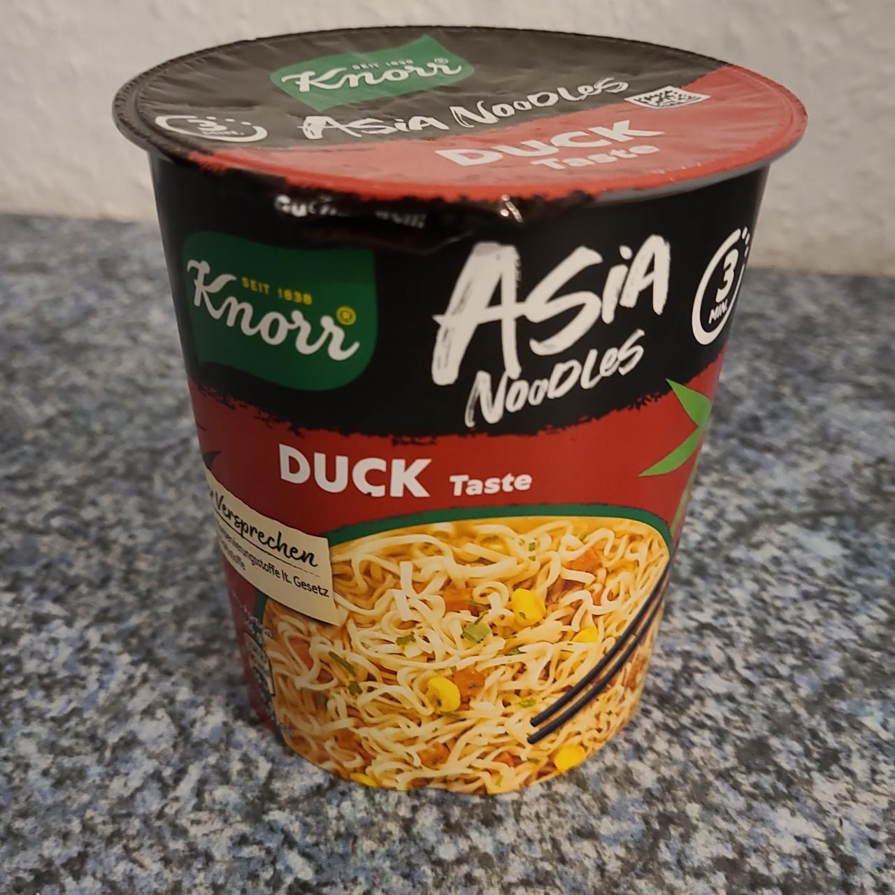 Фото - Локшина швидкого приготування Duck Taste Asia Noodles Knorr