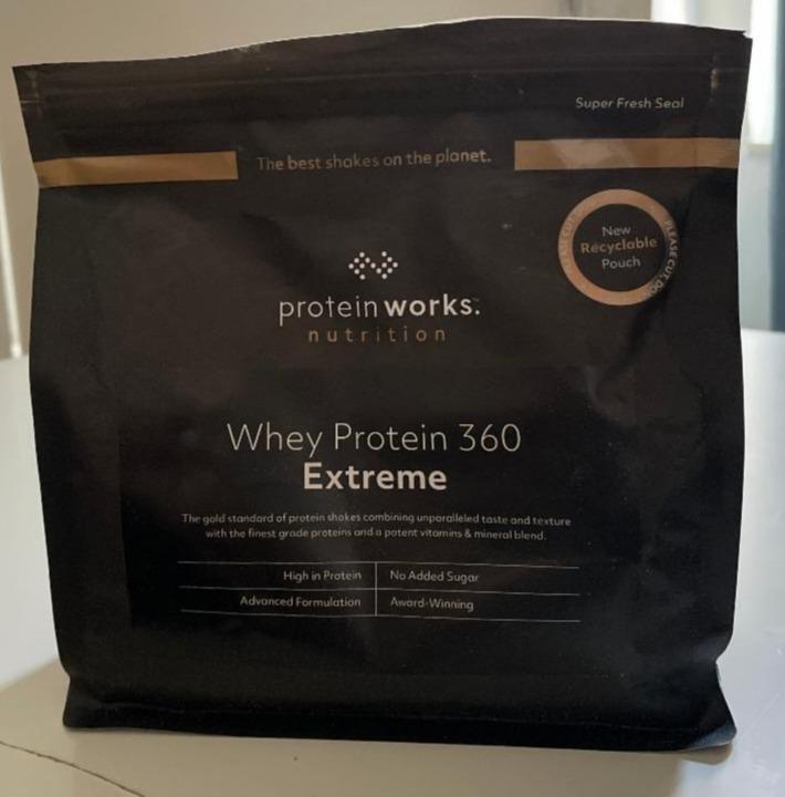 Фото - Whey Protein 360 extreme white choc raspberry Protein works nutrition
