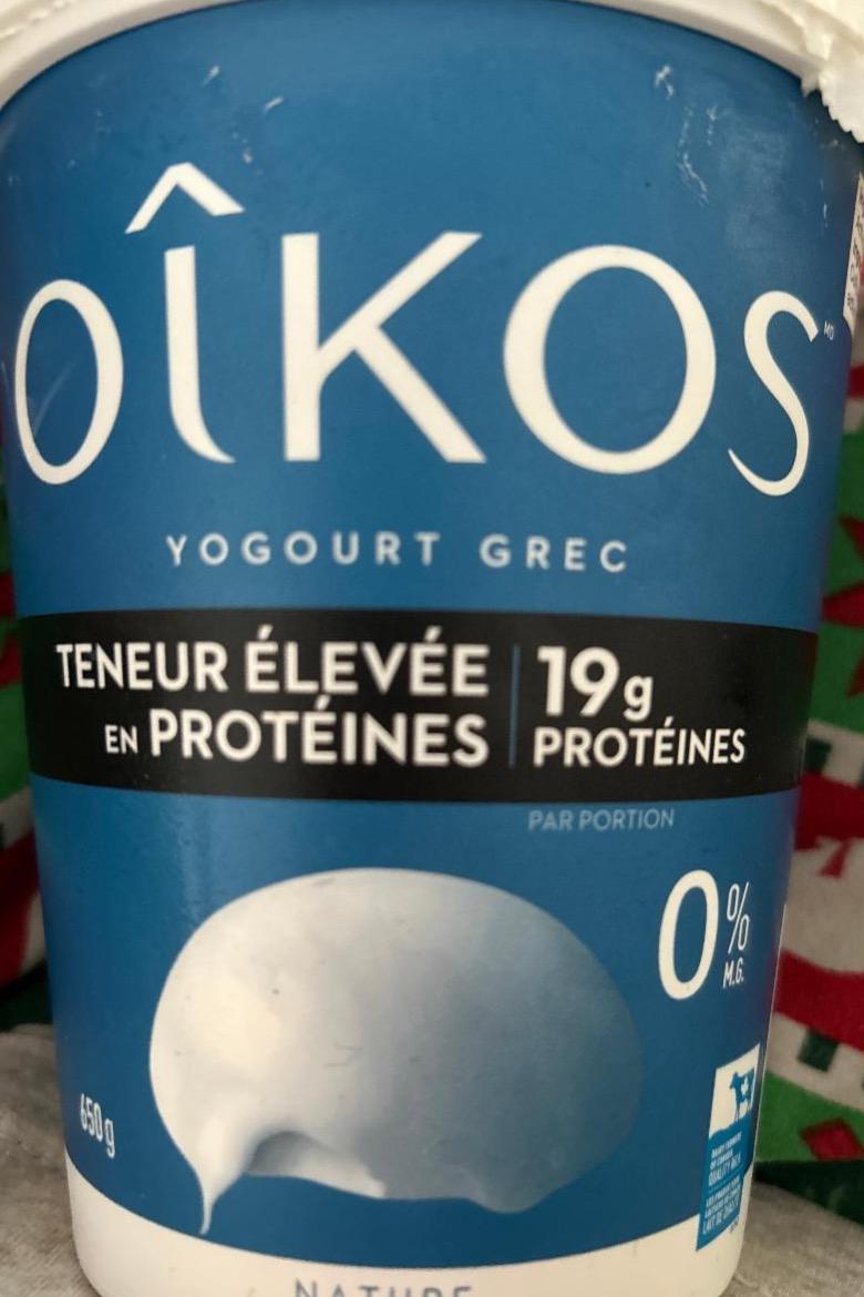 Фото - Yogurt Greg high protein Oikos