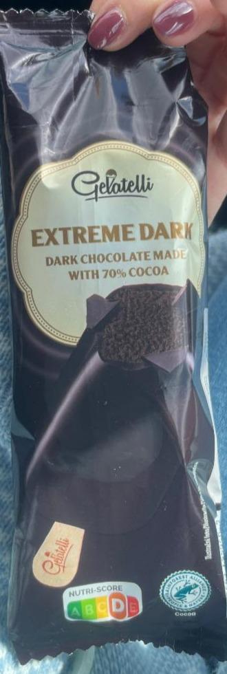 Фото - Extreme dark chocolate made with 70% cocoa Gelatelli