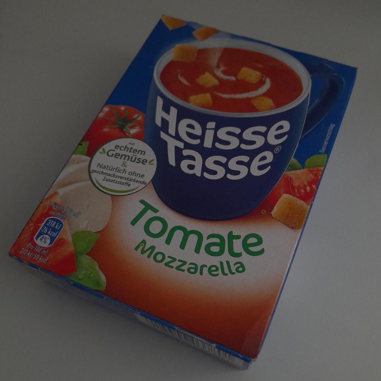 Фото - Суп томатний швидкого приготування Tomate Mozzarella Heisse Tasse Erasco